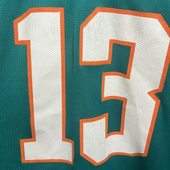 Vintage Reebok Size 54 Dan Marino Reversible Dolphins Jersey - Picture 14 of 16